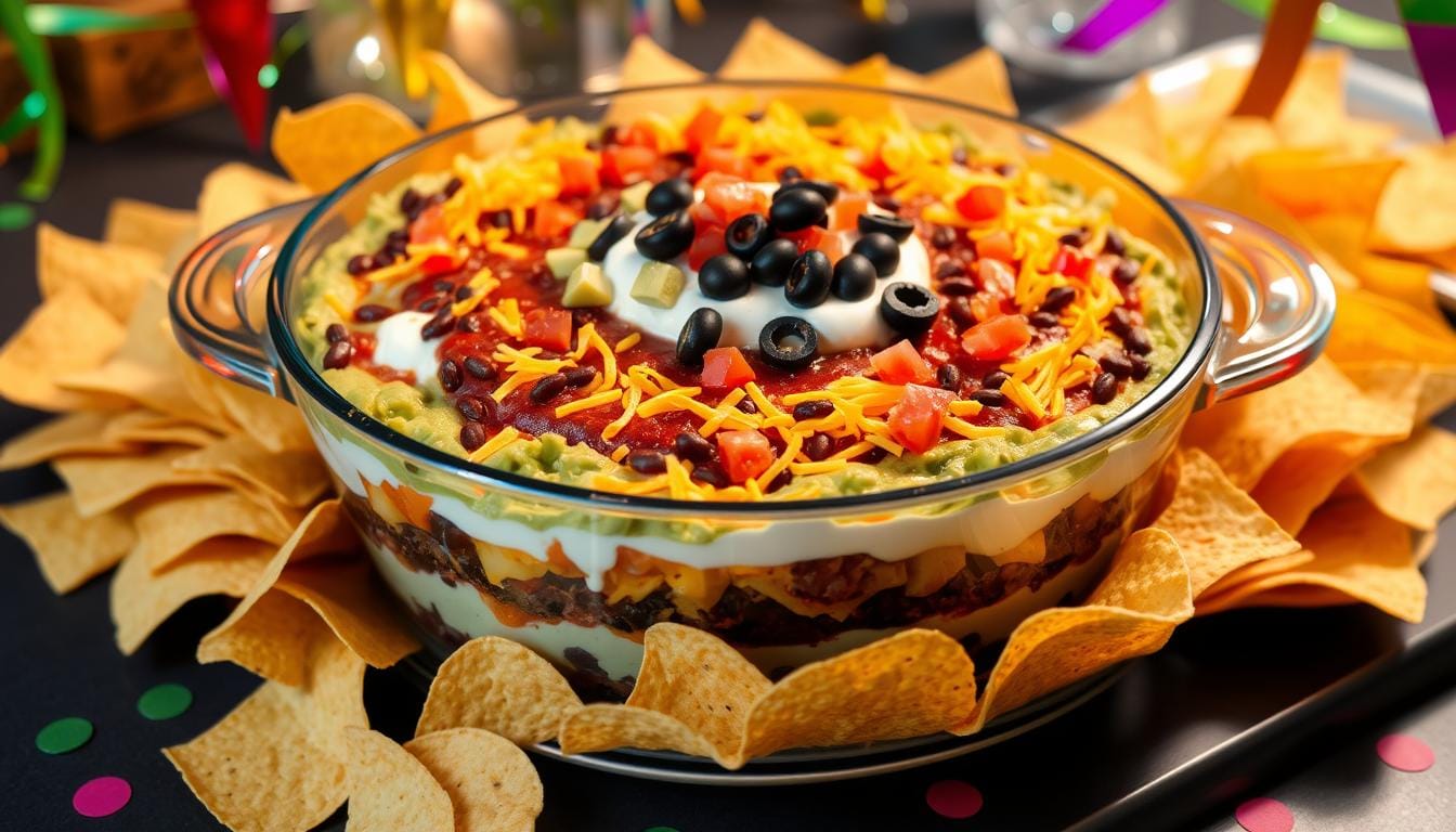 7 layer taco dip recipe