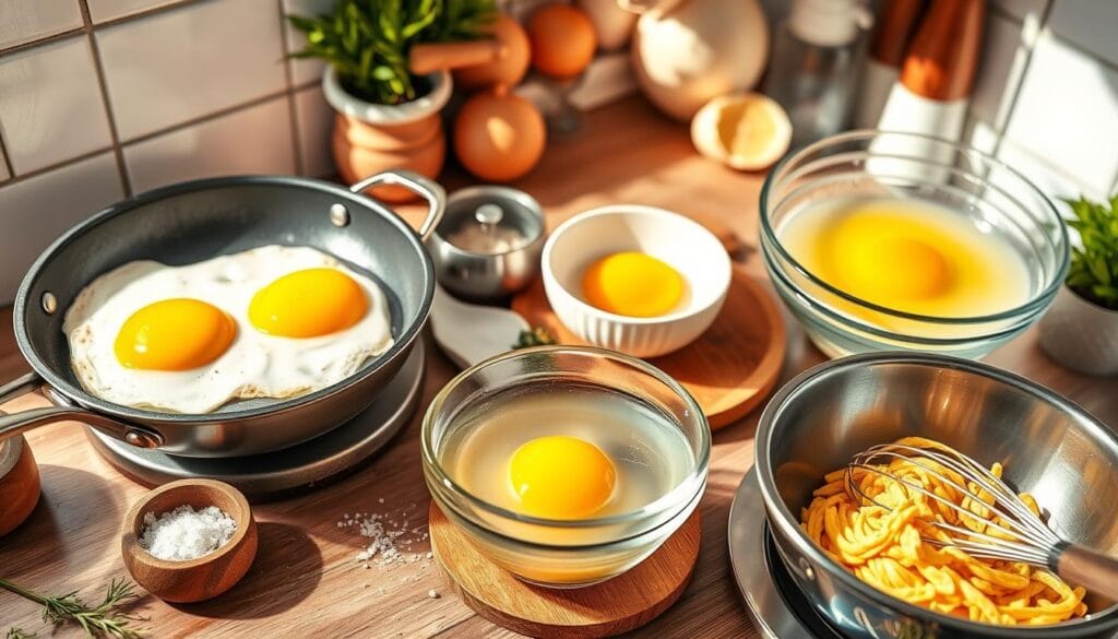 egg cooking techniques