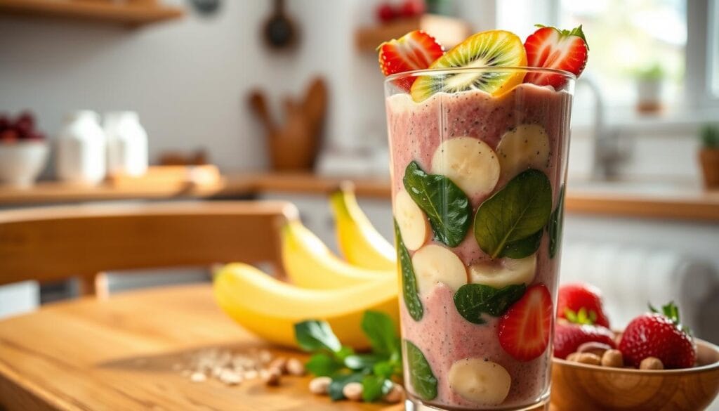 plant based breakfast smoothie