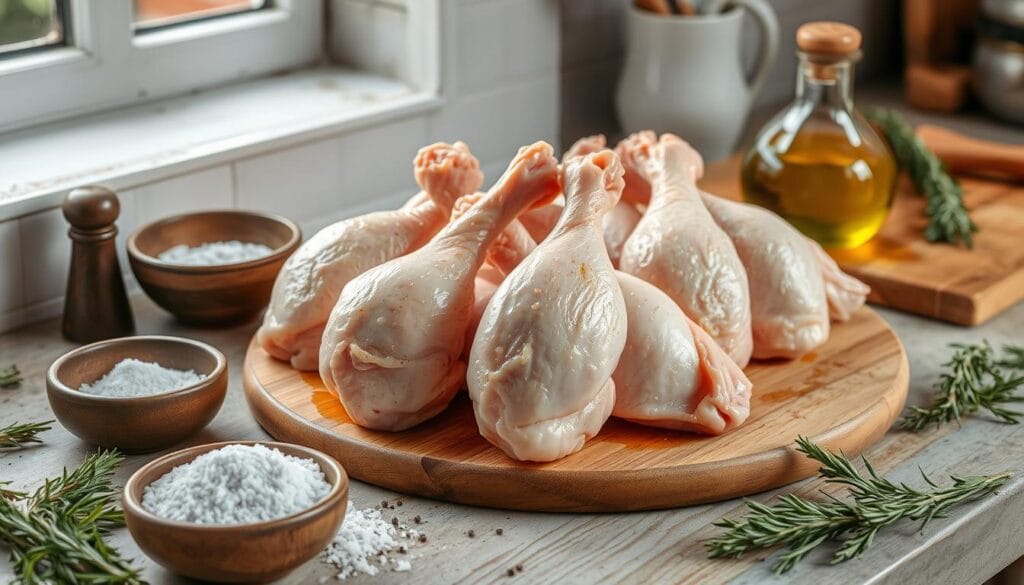 Preparing Turkey Wings