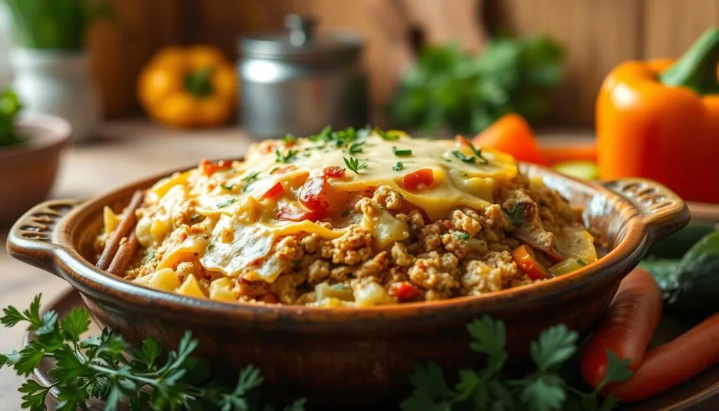 ground turkey cabbage casserole