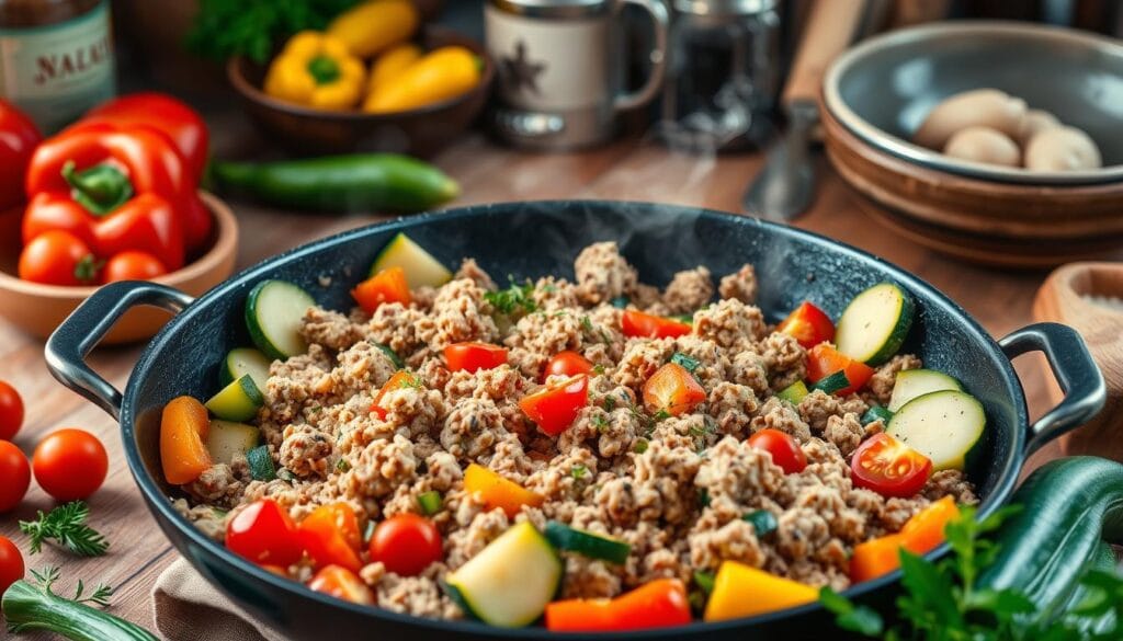 one-pan ground turkey meals