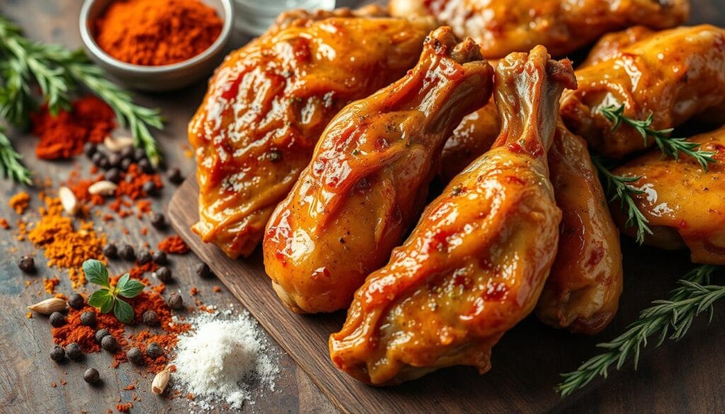 seasoning turkey wings