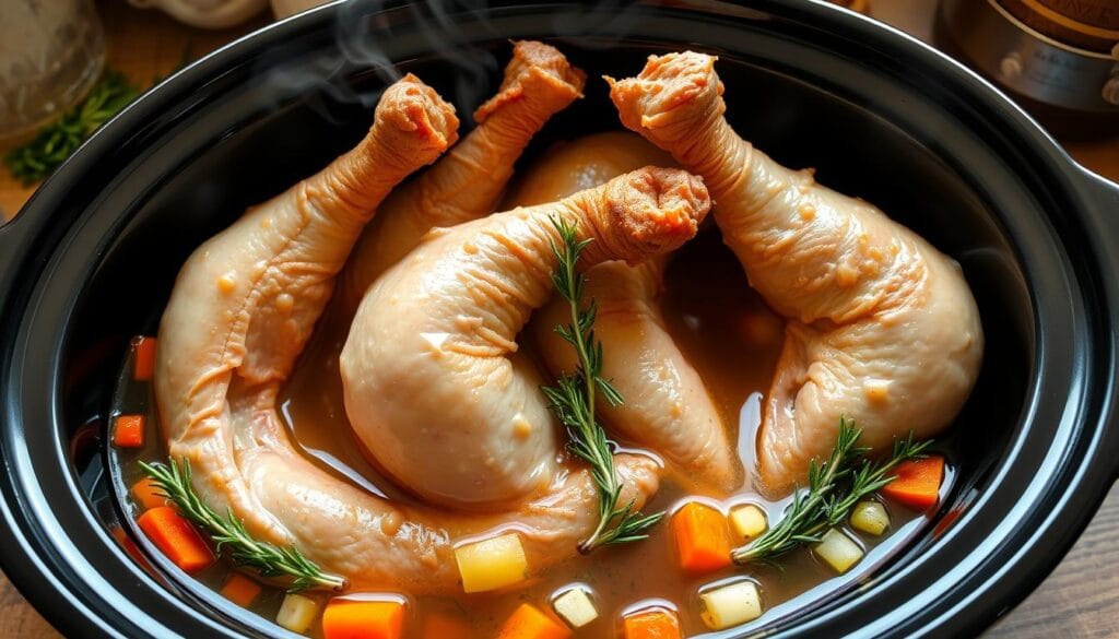 slow cooker turkey necks