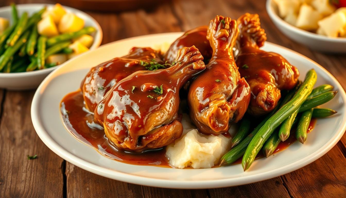 smothered turkey wings recipe