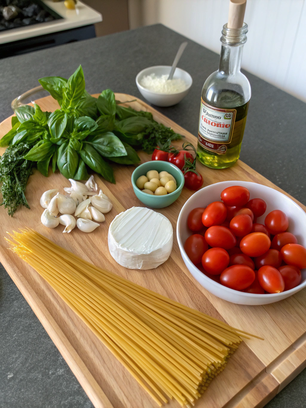 Boursin Pasta Recipe ingredients