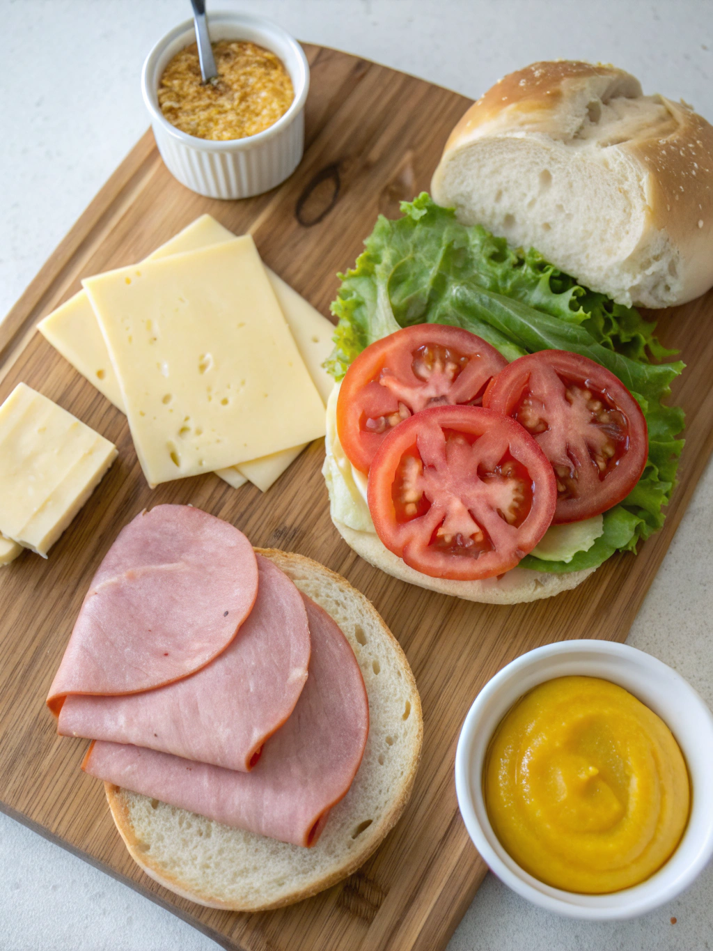 English Muffin Sandwich ingredients