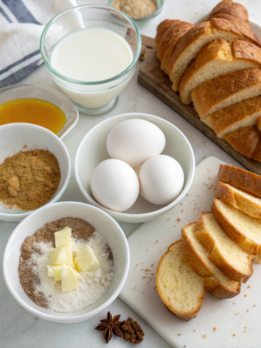 Croissant French Toast ingredients