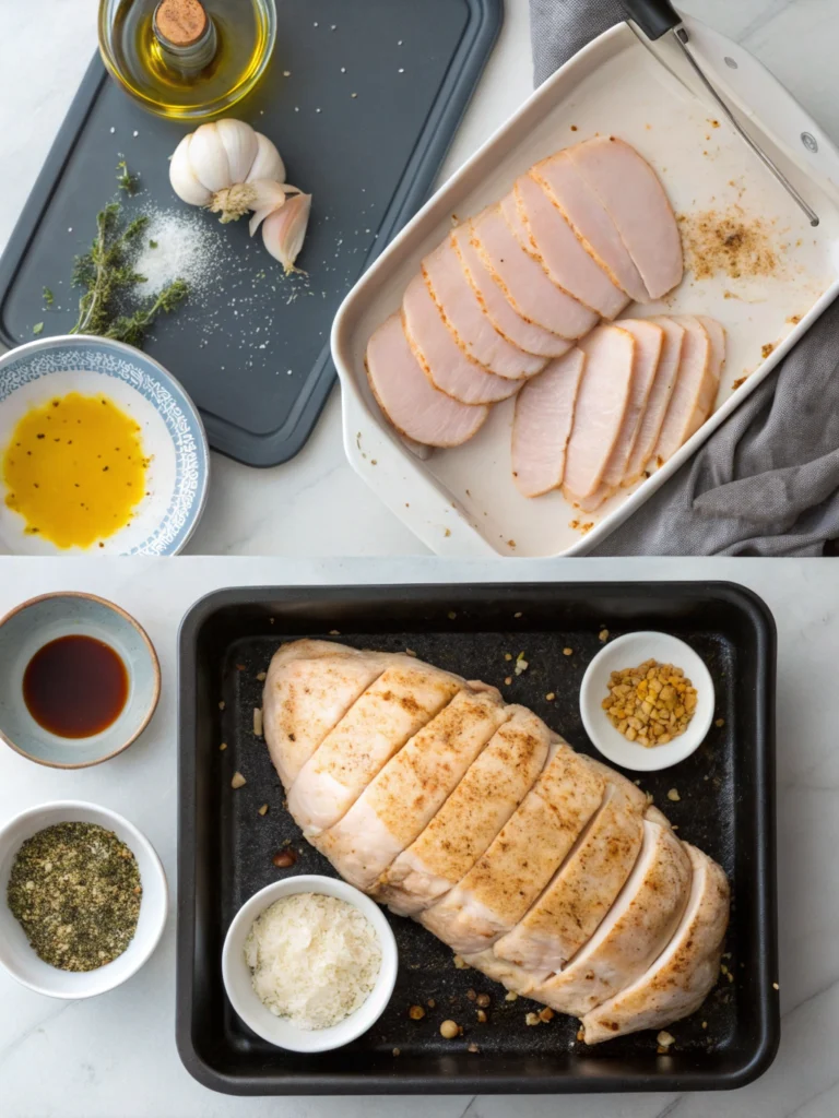 Boneless Turkey Breast Recipe preparing steps
