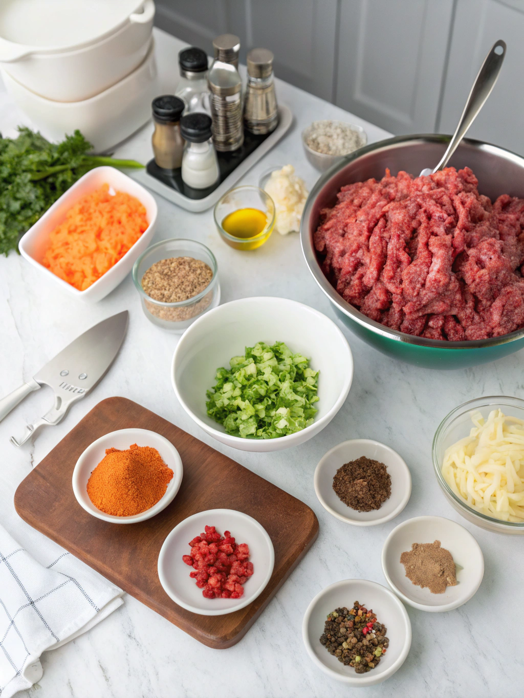 Keto Beef Mince Recipes preparing steps