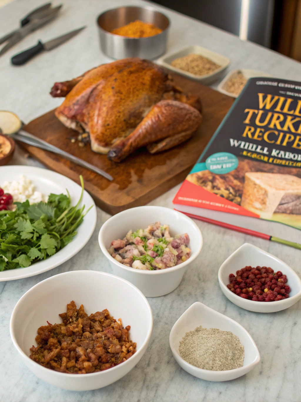 Wild Turkey Recipes preparing steps