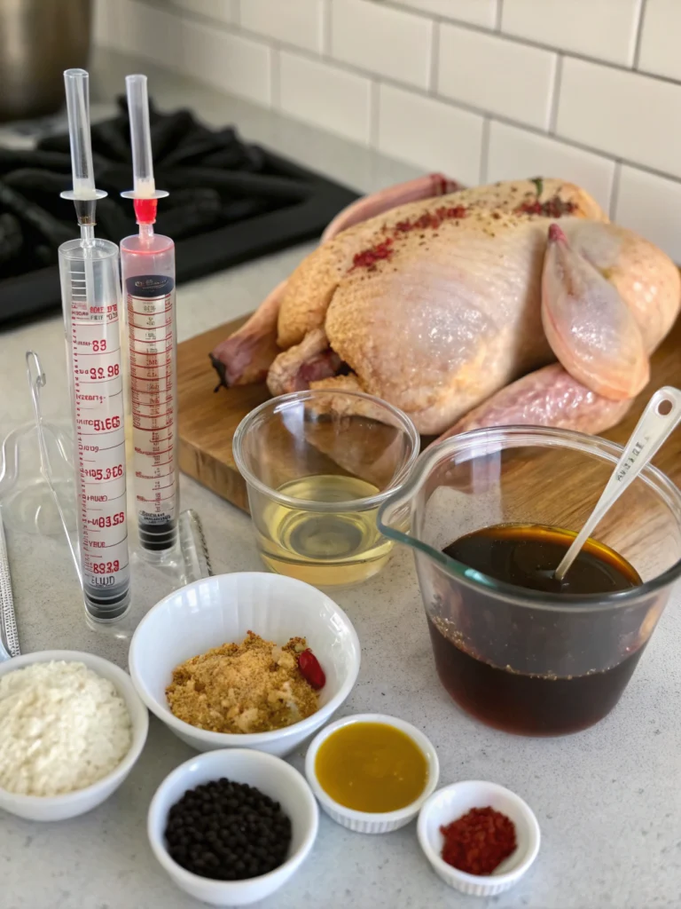 Turkey Injection Recipe preparing steps