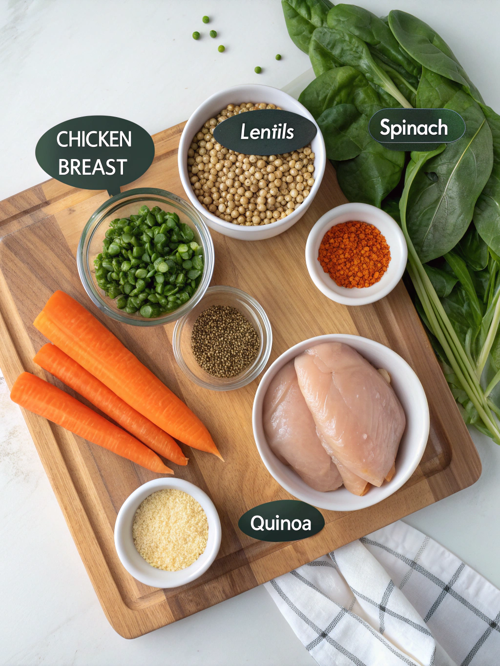 High Protein Soup Recipes ingredients