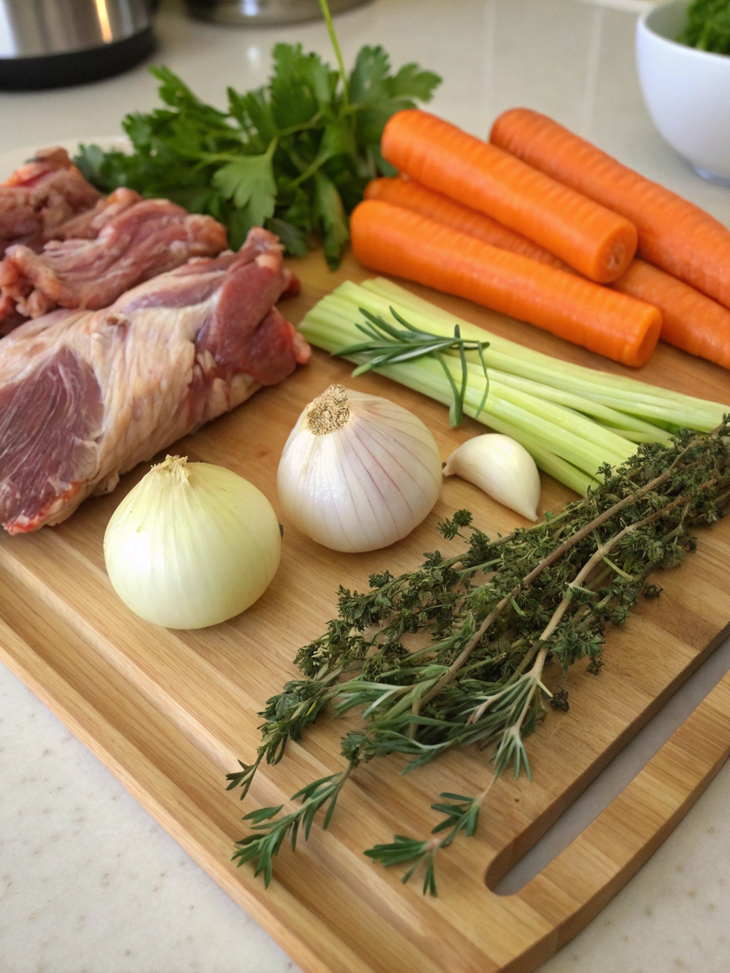 Turkey Neck Recipe ingredients