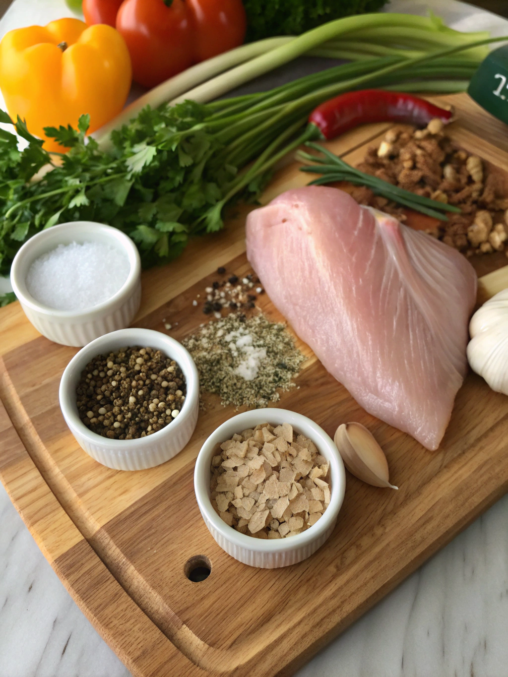 Smoked Turkey Breast Recipe ingredients