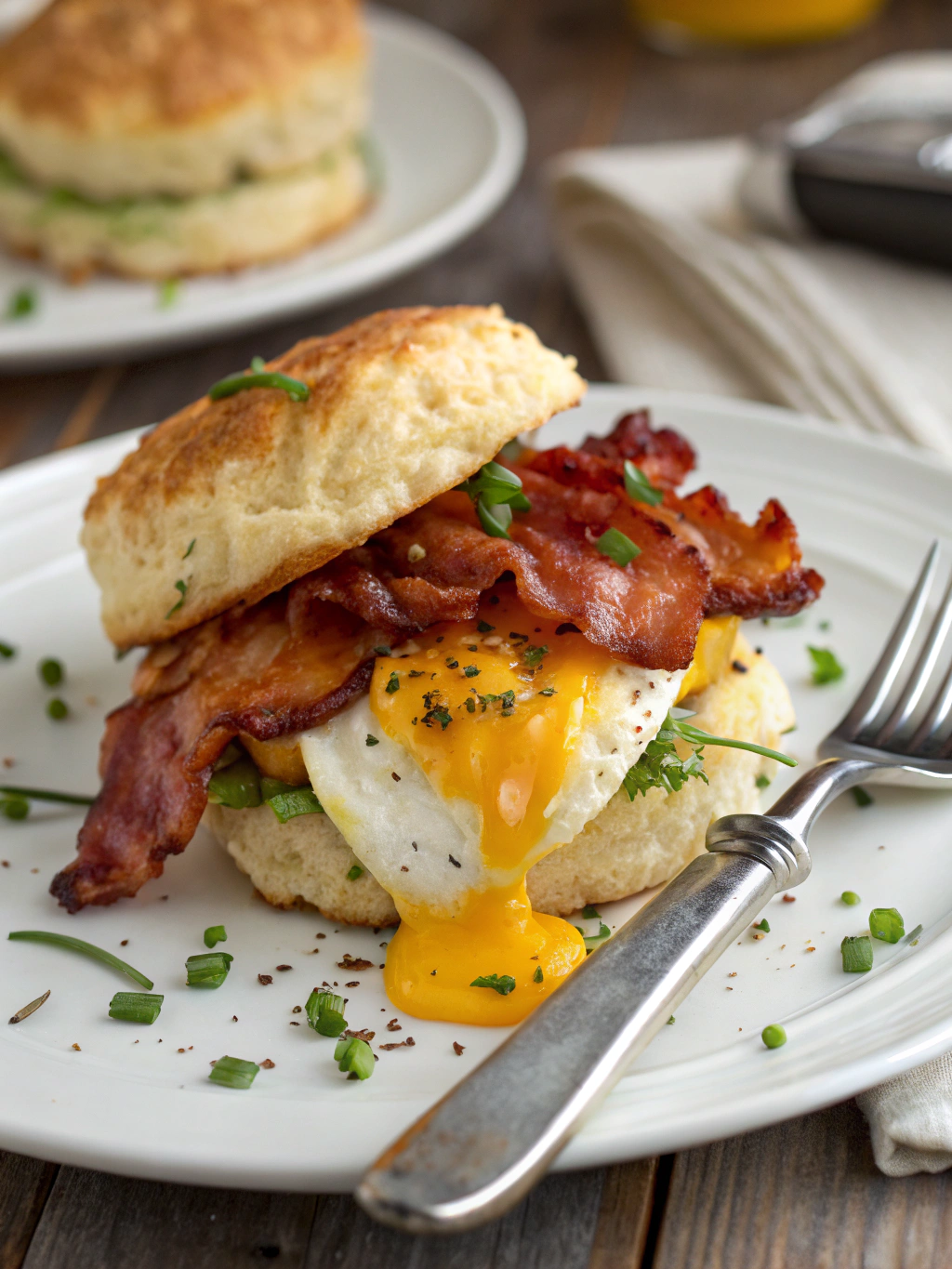 Bacon Egg Cheese Biscuit