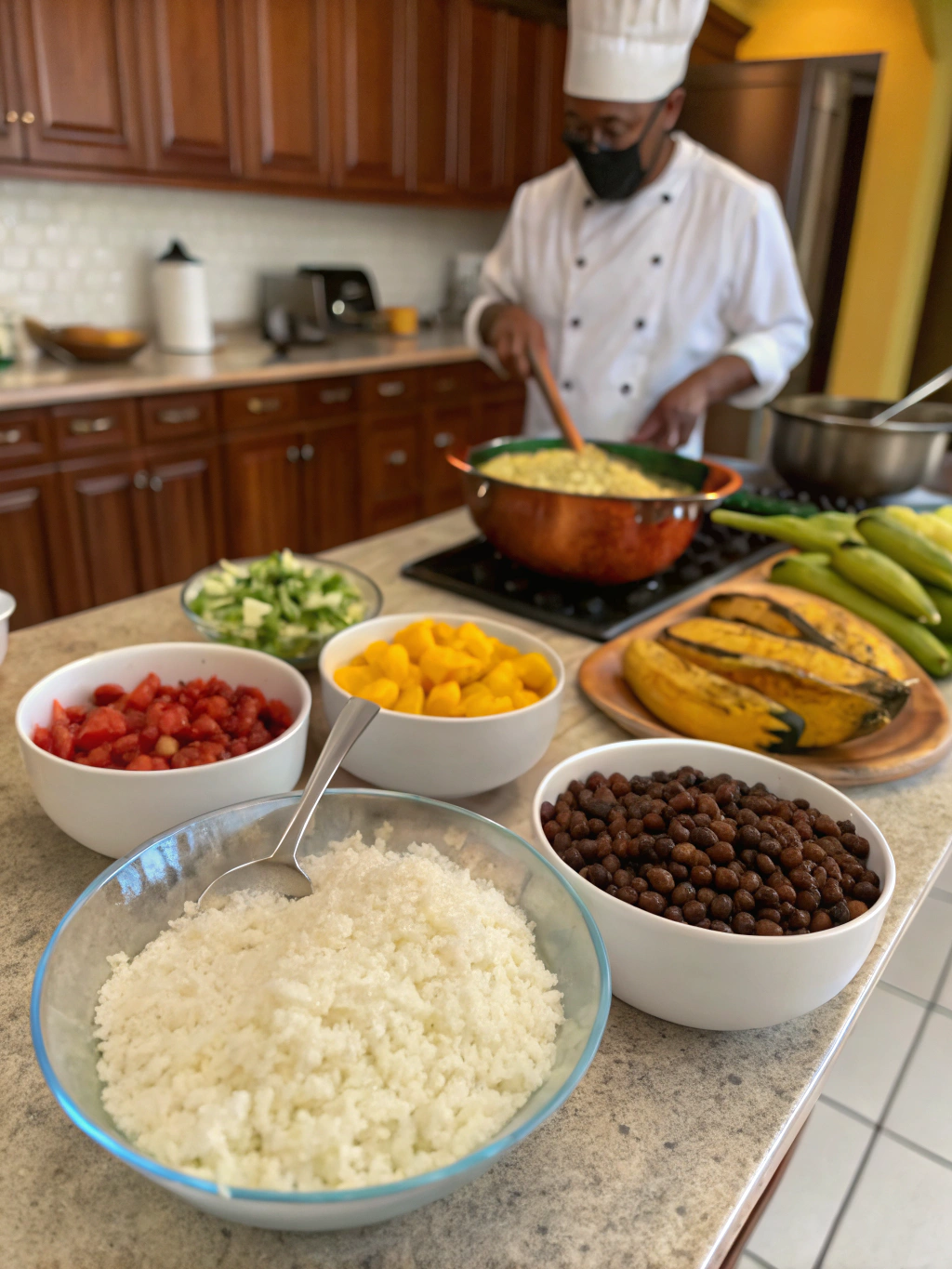 Puerto Rican Recipes preparing steps