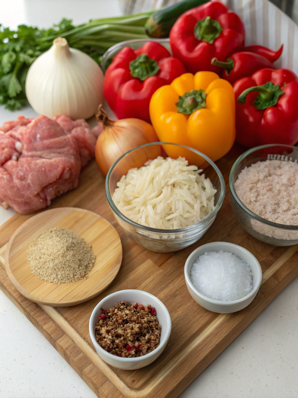 Ground Turkey Rice Recipes ingredients