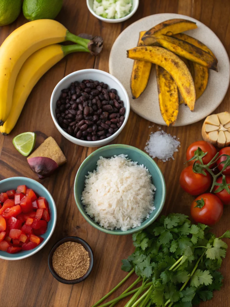 Puerto Rican Recipes ingredients